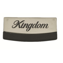 Plaque de logo Kingdom avec caoutchouc